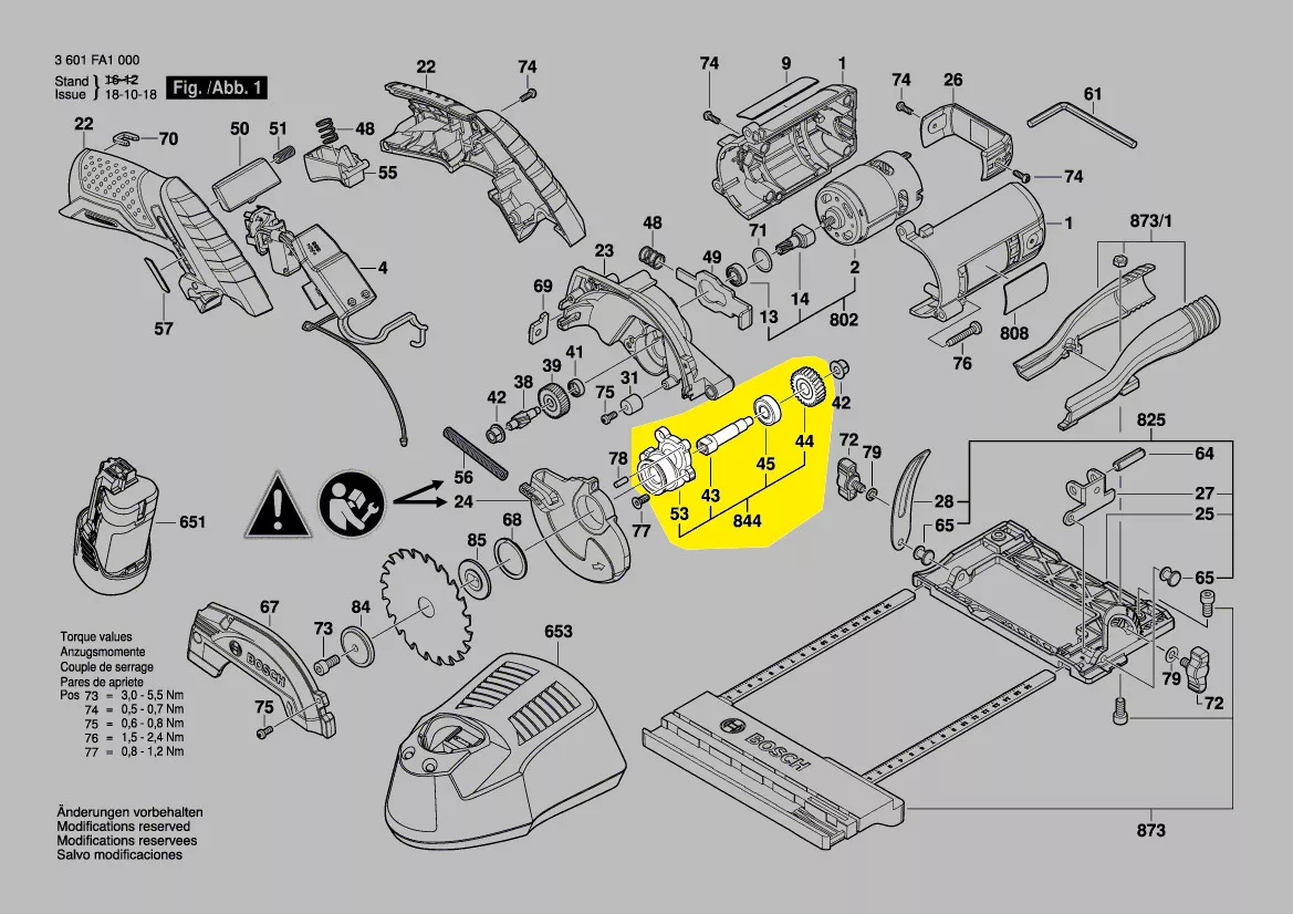 arbre de transmission réf. 1 619 P11 484